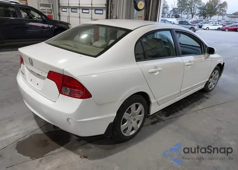 2008 Honda Civic Lx из США, поврежденный, VIN 1HGFA16598L005175
